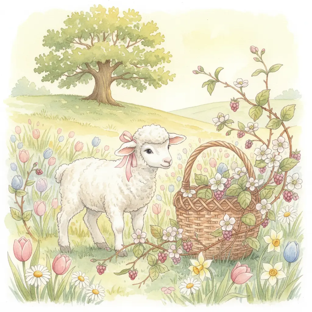 Cuento infantil: Berta y la cesta atrapada