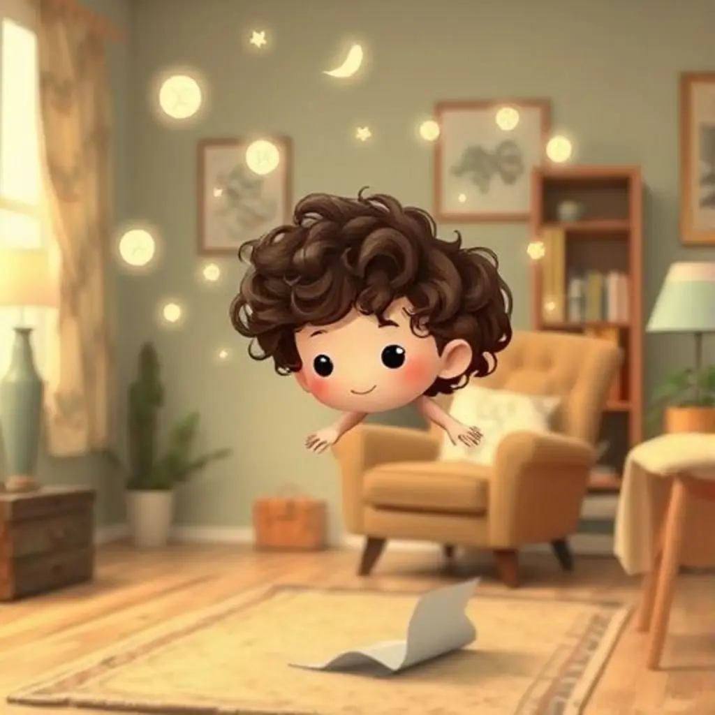 Portada de Rizos y las Nubes de Imaginación