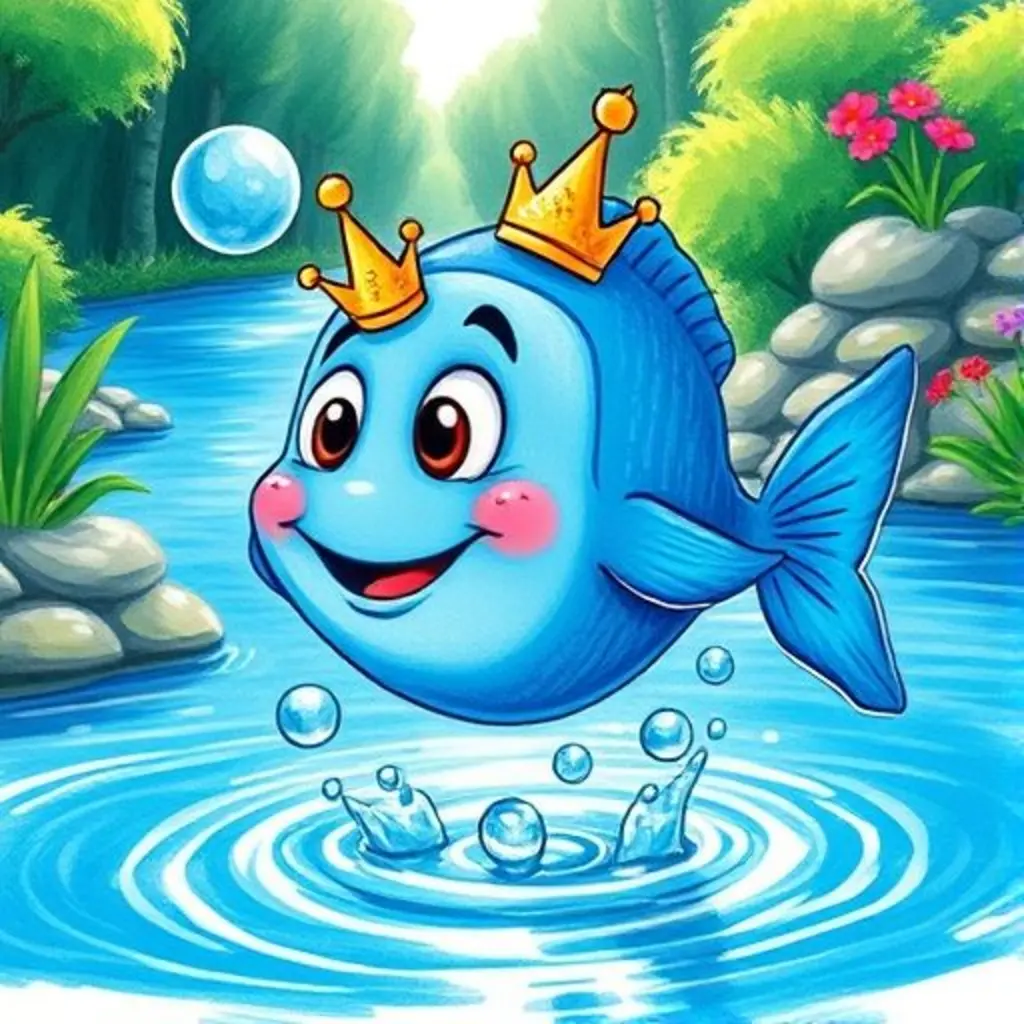 Portada de Pececito Salto y su Burbuja de Amigos