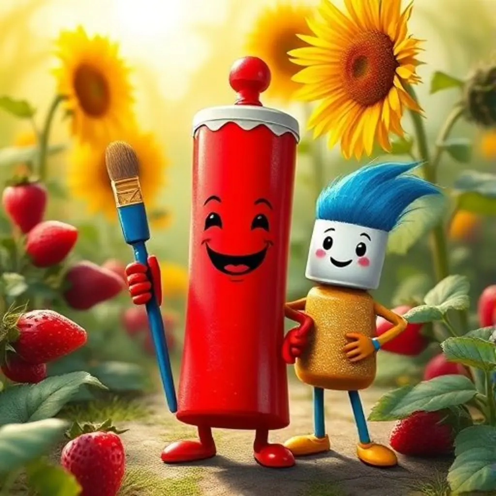 Portada de Pintín y la Fresa Valiente