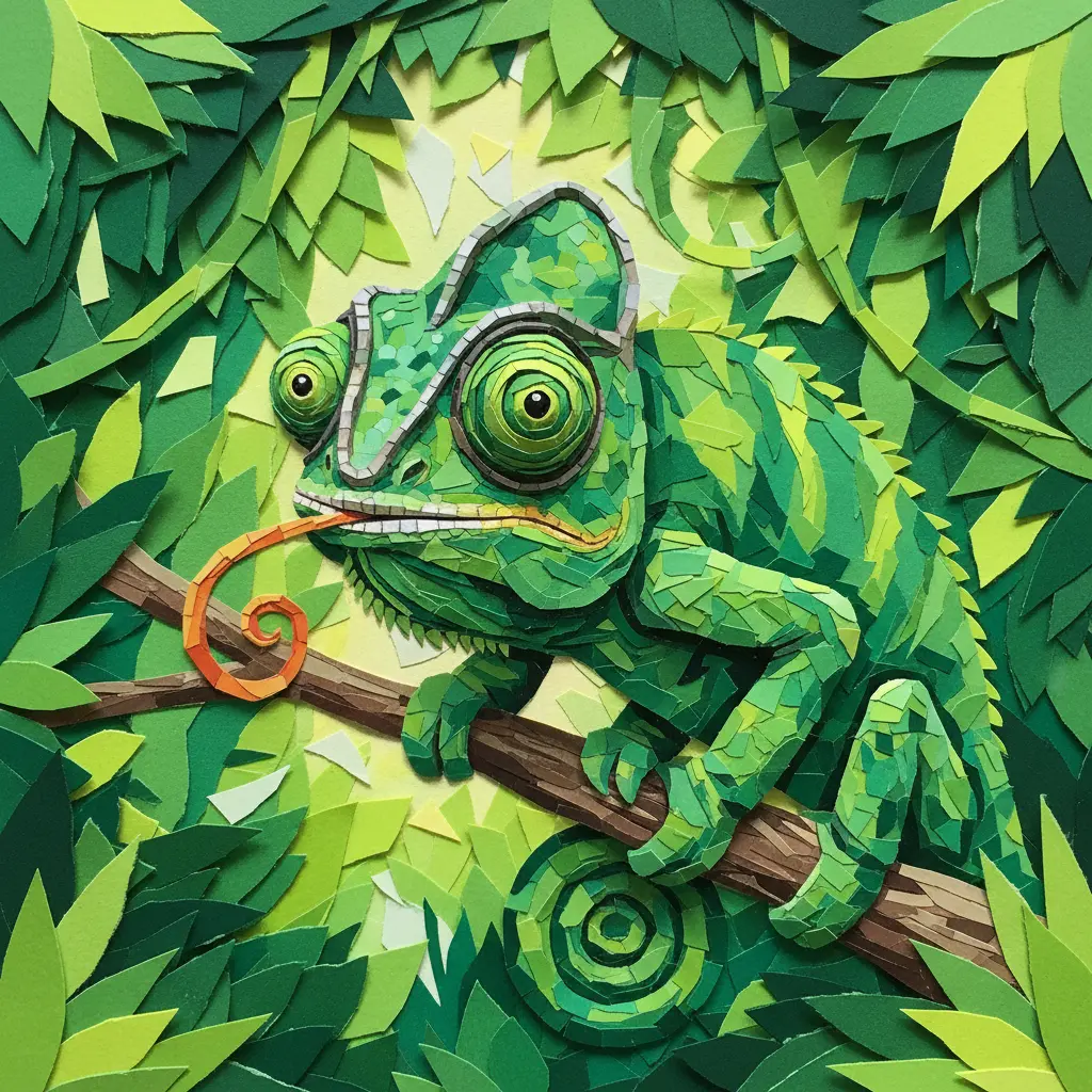 Cuento infantil: El Rayo de Lengua de Camaleón