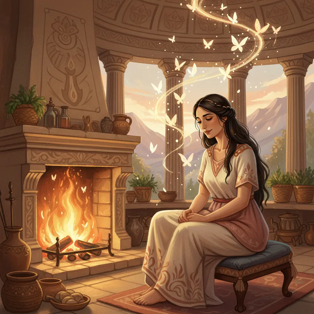 Portada de Hestia y las Mariposas de Recuerdos Felices