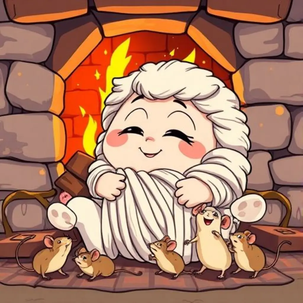 Portada de Ovillo Pelusa y las Chispas de Cuento