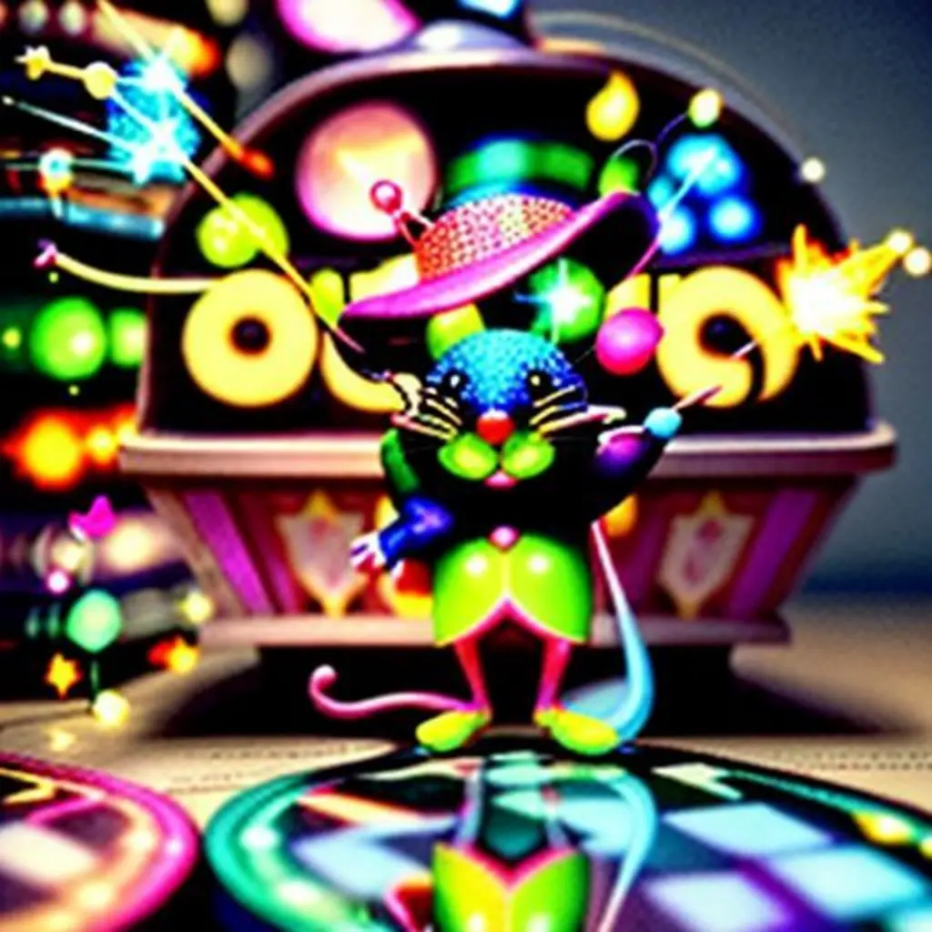 Sufi, con su sombrero, encontró la idea brillante con ayuda del ratón bibliotecario.