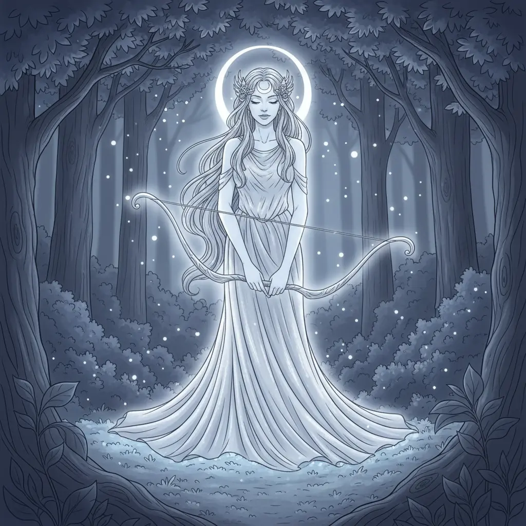 Cuento infantil: Artemisa y el Vals de la Luna