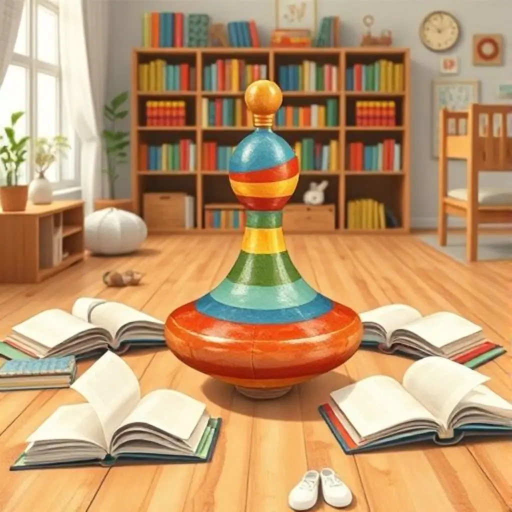 Portada de Trompo Rueda y el Viento de Cuentos