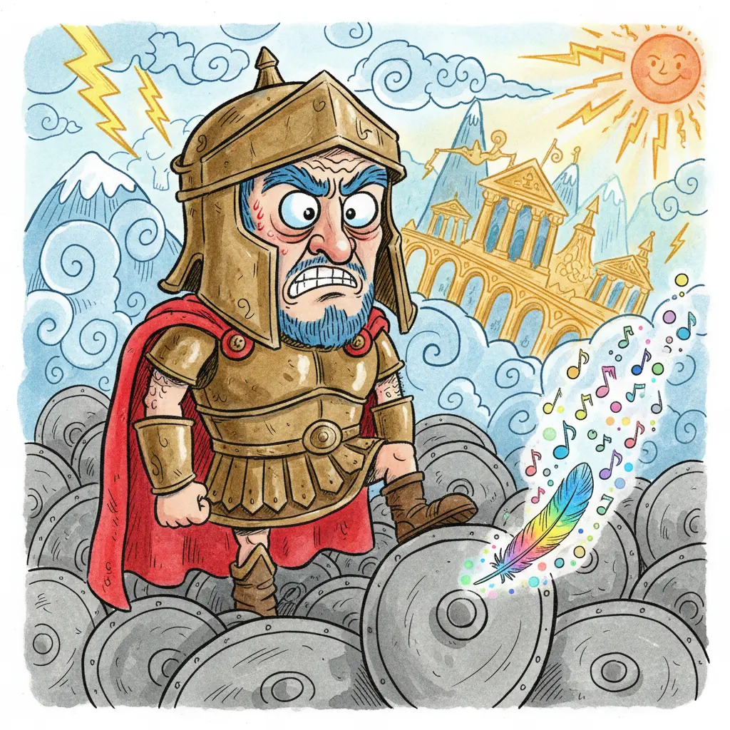 Portada de Los Escudos Sonadores de Ares