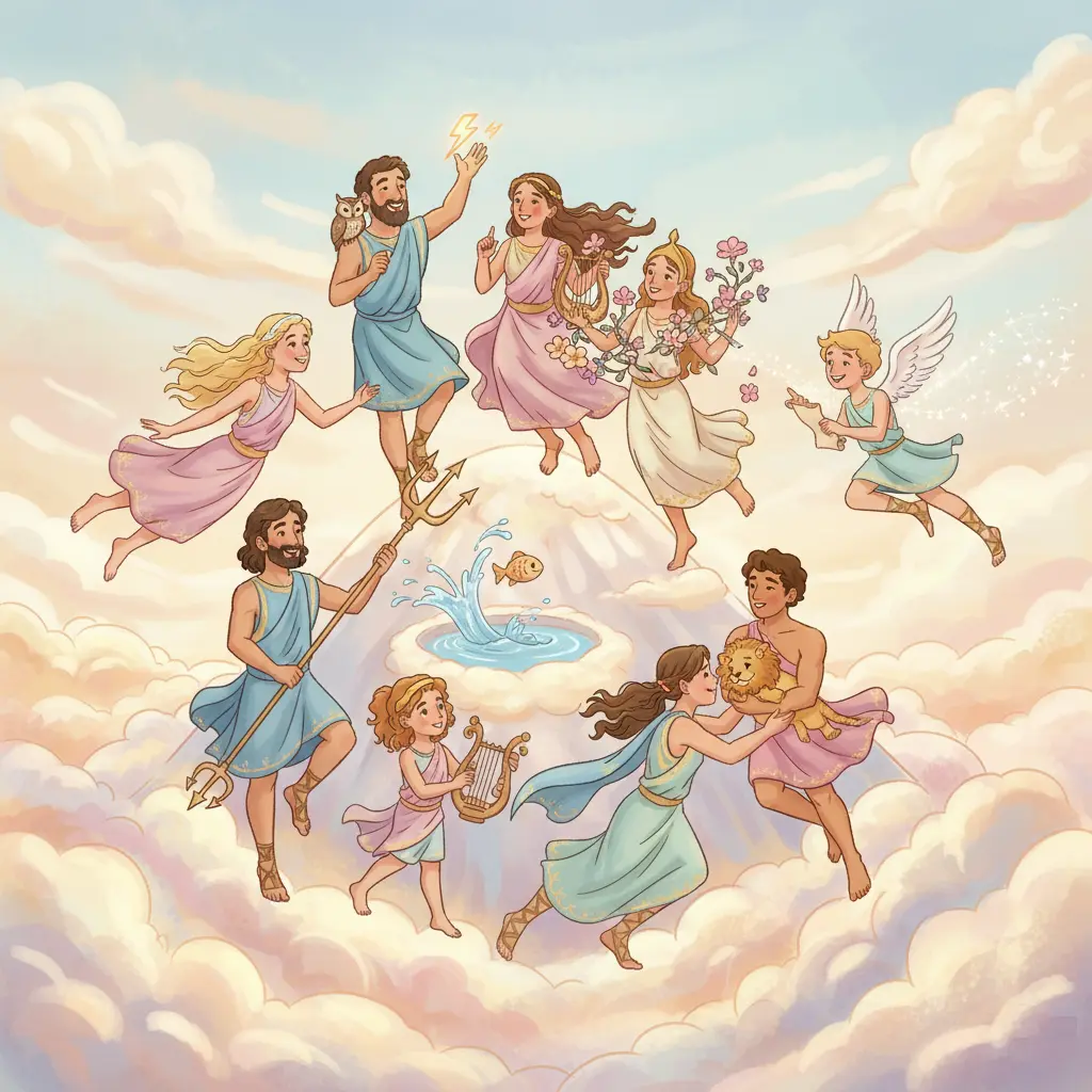 Pequeños mitos del Olimpo