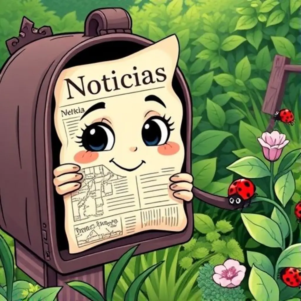 Portada de Noticias, la hoja feliz