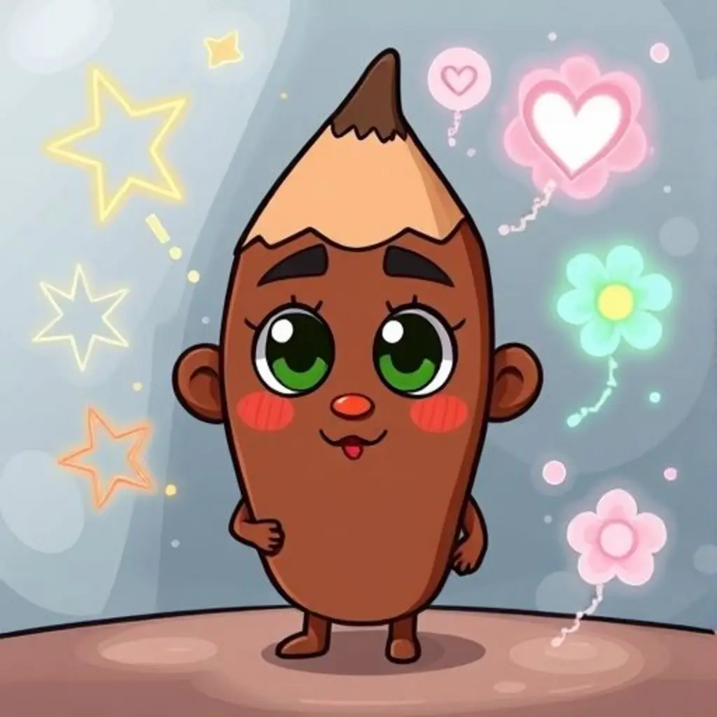 PintaSueños feliz entre sus dibujos aromáticos en el espejo, que empiezan a desvanecerse.