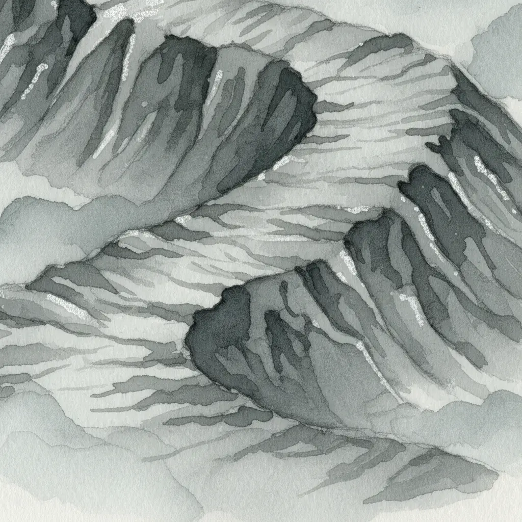 Primer plano de una textura gris y arrugada que parece la piel de un animal grande.