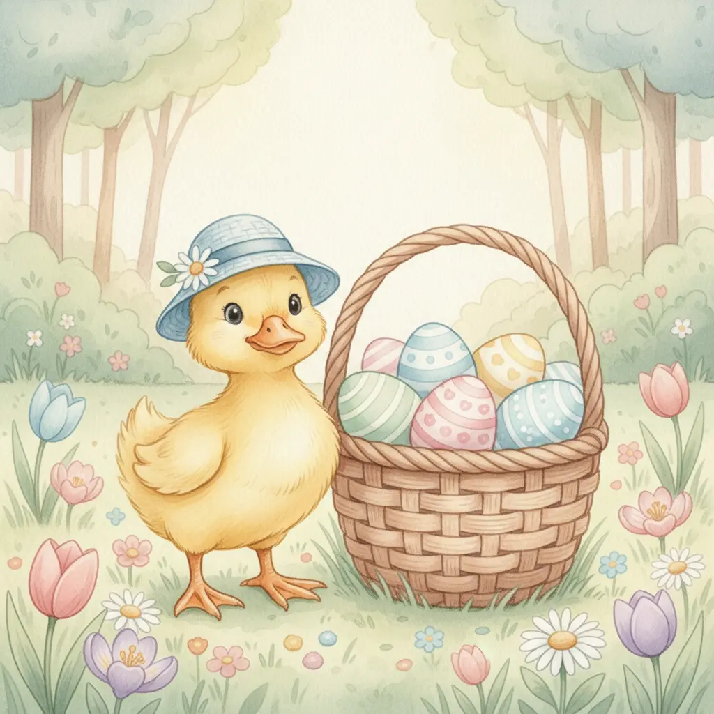 Cuento infantil: El Patito y el Río Mágico