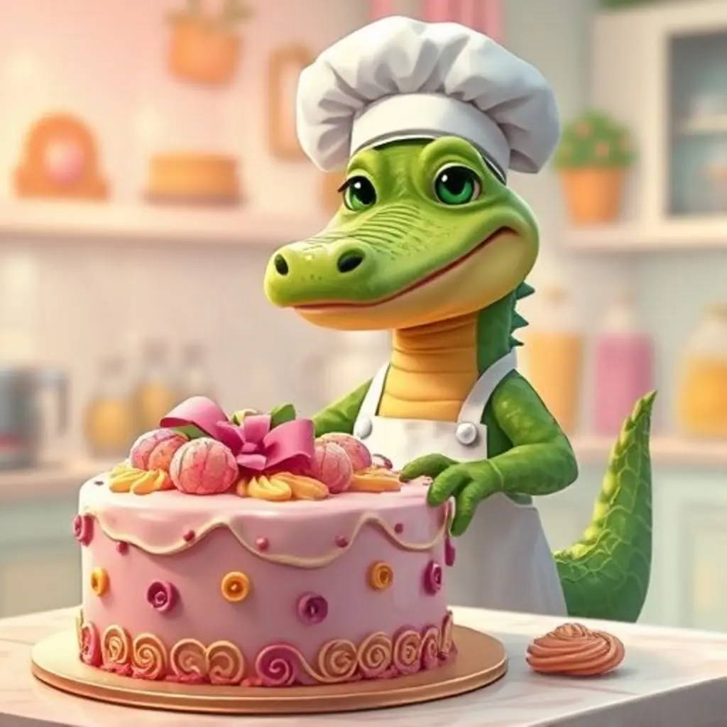 Portada de Croc y el Secreto de los Pasteles Mágicos