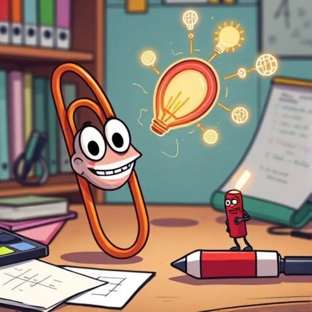 Curva, Goma de Borrar y Tiza Roja colaborando para crear ideas.