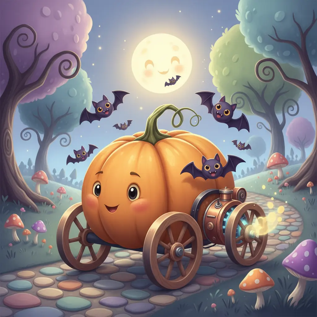 Portada de Calabaza Trotadora y el Vuelo Mágico