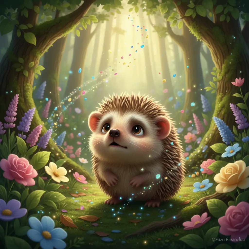 Portada de Erizo Remolino y el Baile del Polvo Mágico