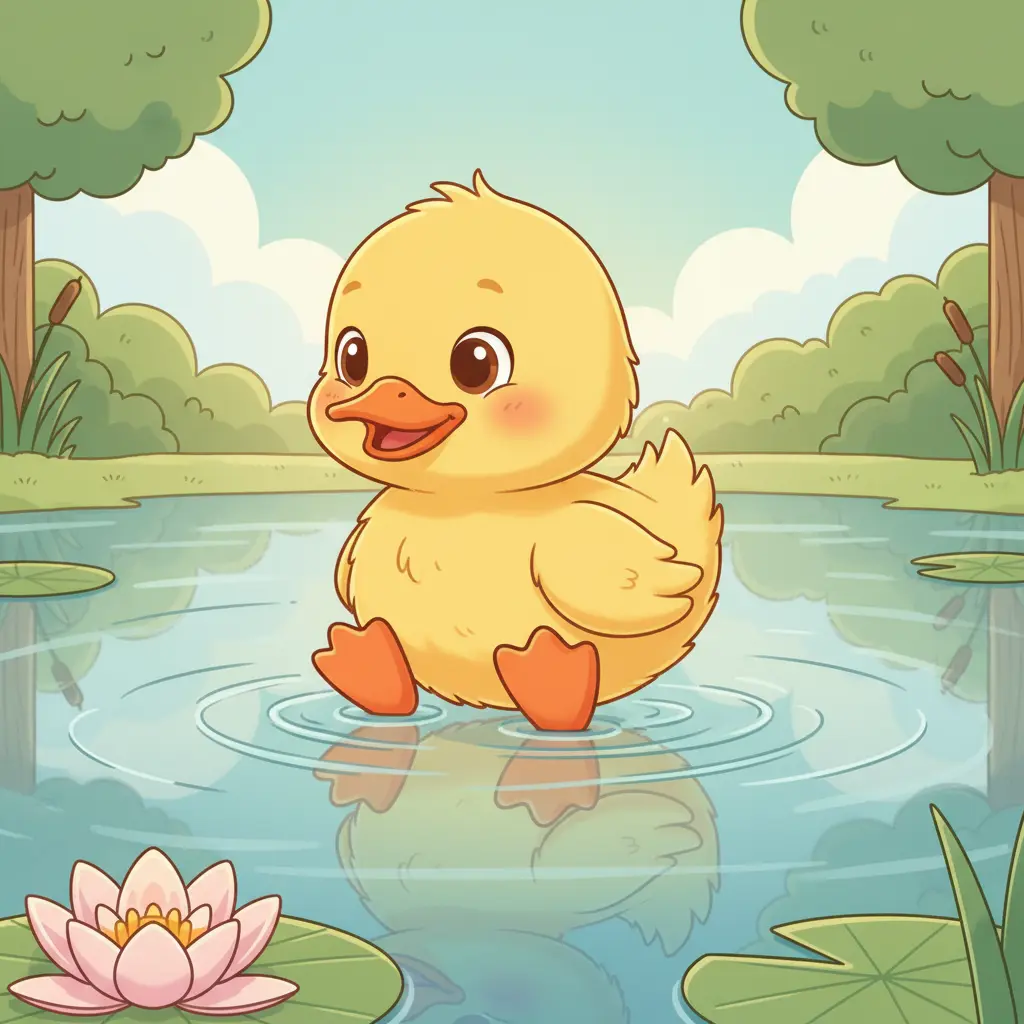 Portada de Pipi, el patito explorador