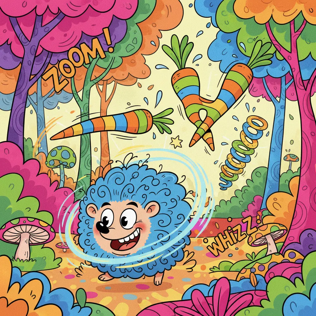 Portada de El Remolino de Zanahorias Saltarinas