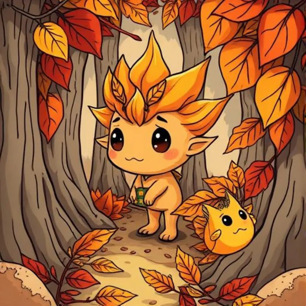 Ramo, un manojo de hojas secas, se siente insignificante en el bosque.