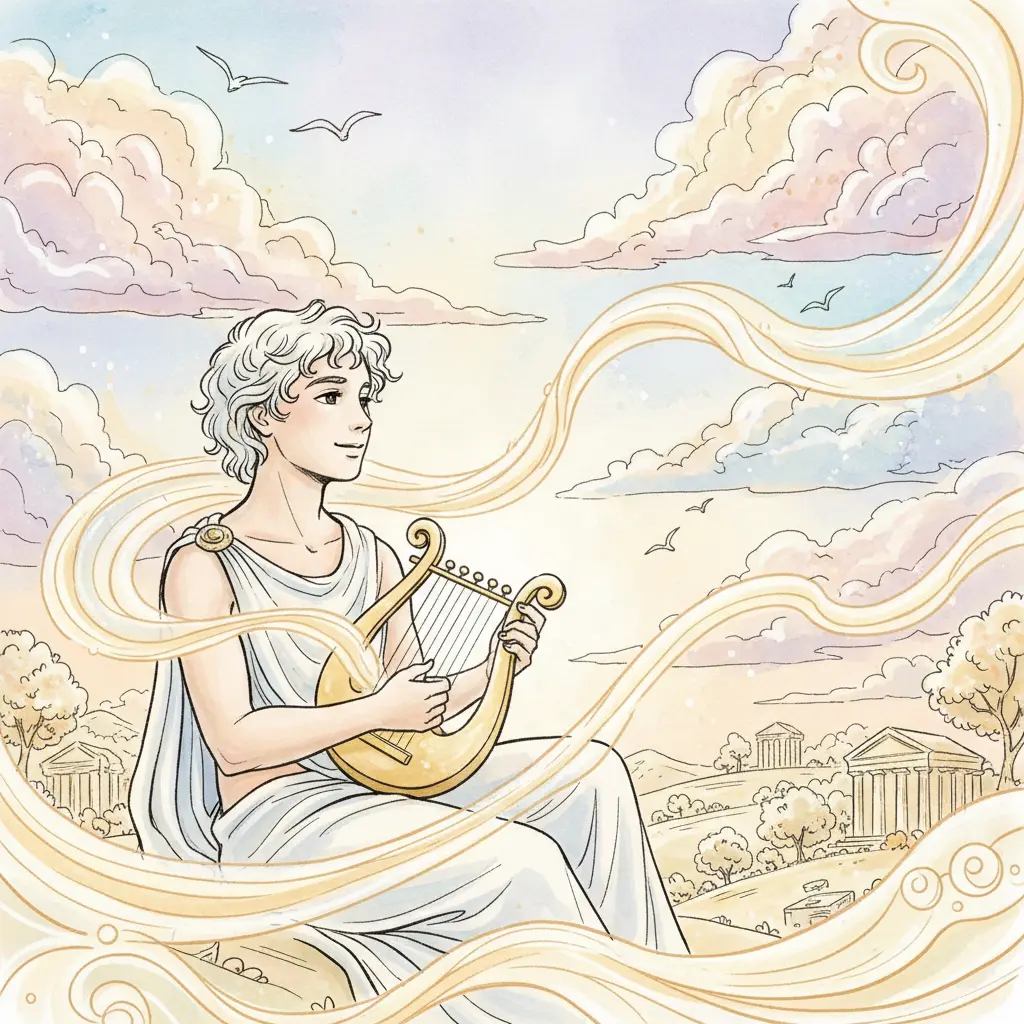 Cuento infantil: La Danza Dorada de Apolo