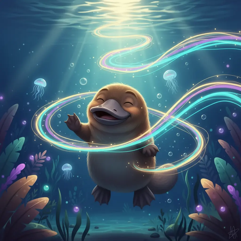 Plin se siente conectado al río, disfrutando de la calma y los sonidos secretos.