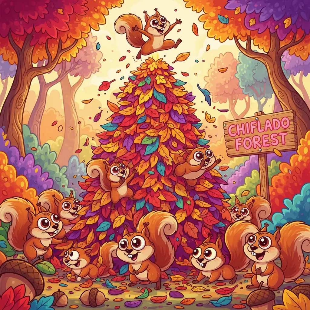 Portada de El gran salto de hojas