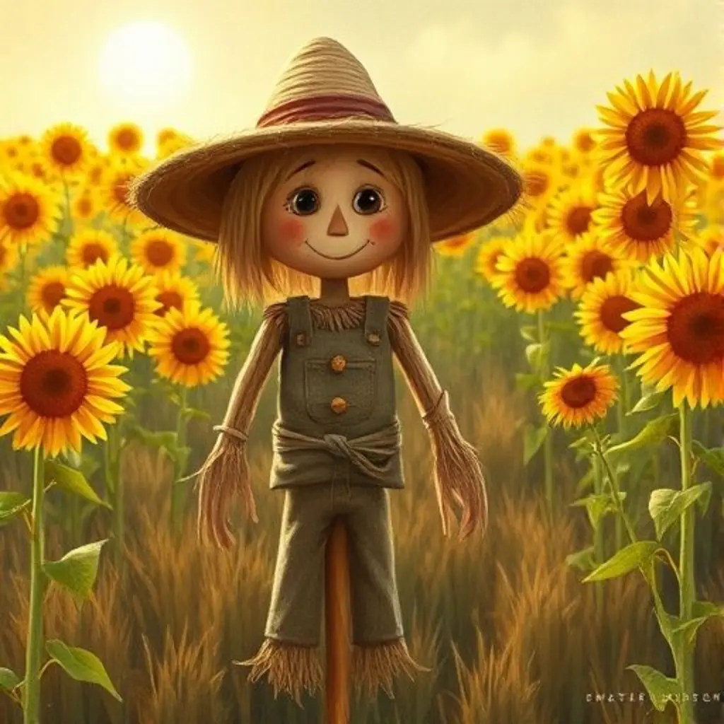 Portada de El Secreto de Paja, el Espantapájaros