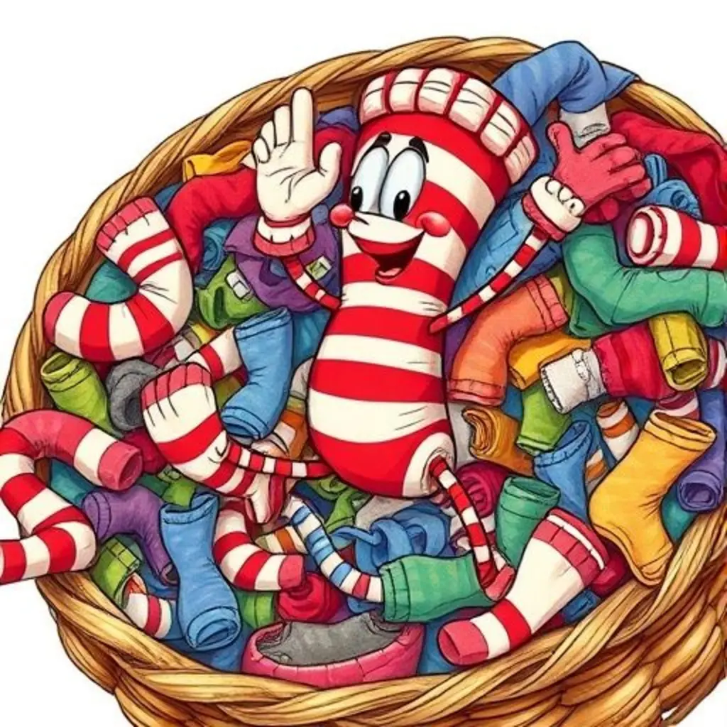 Portada de Calcetín Saltarín y el Gran Enredo