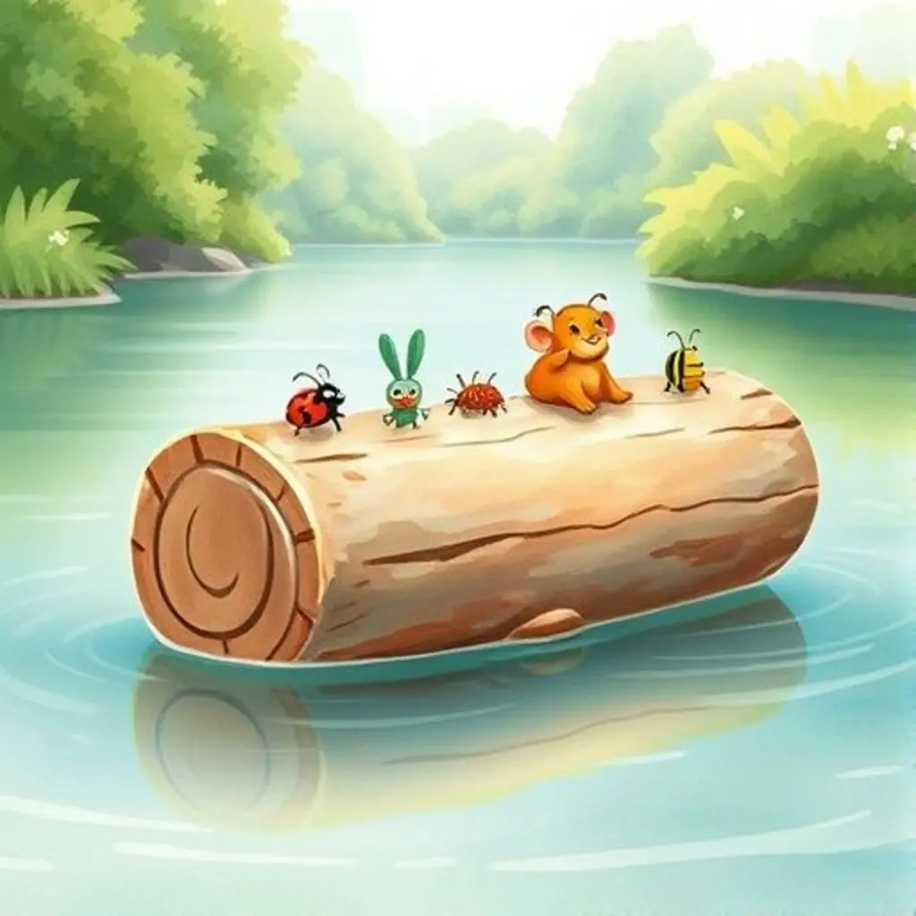 Portada de Tronco Viajero y el Río de las Aventuras Compartidas