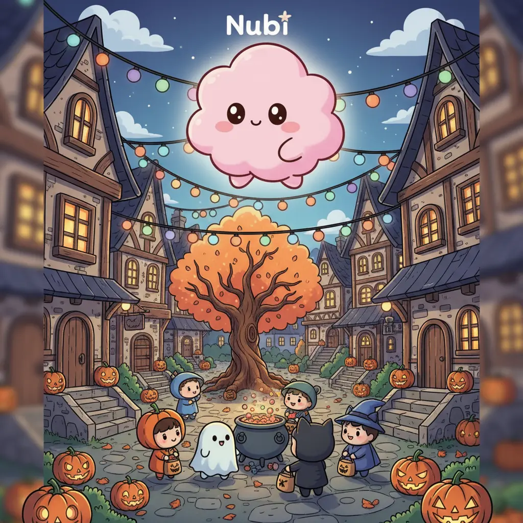 Portada de Nubi y la Danza de Dulces