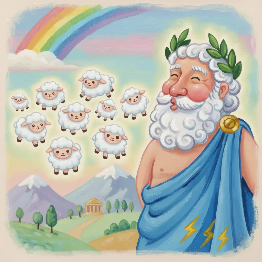 La nube se estira y empieza a tomar forma de corderitos de algodón.