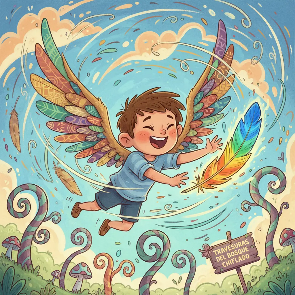 Portada de La Pluma Juguetona de Ícaro