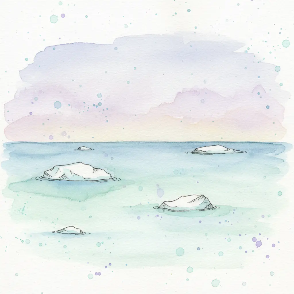 Cuento infantil: El unicornio de las olas frías