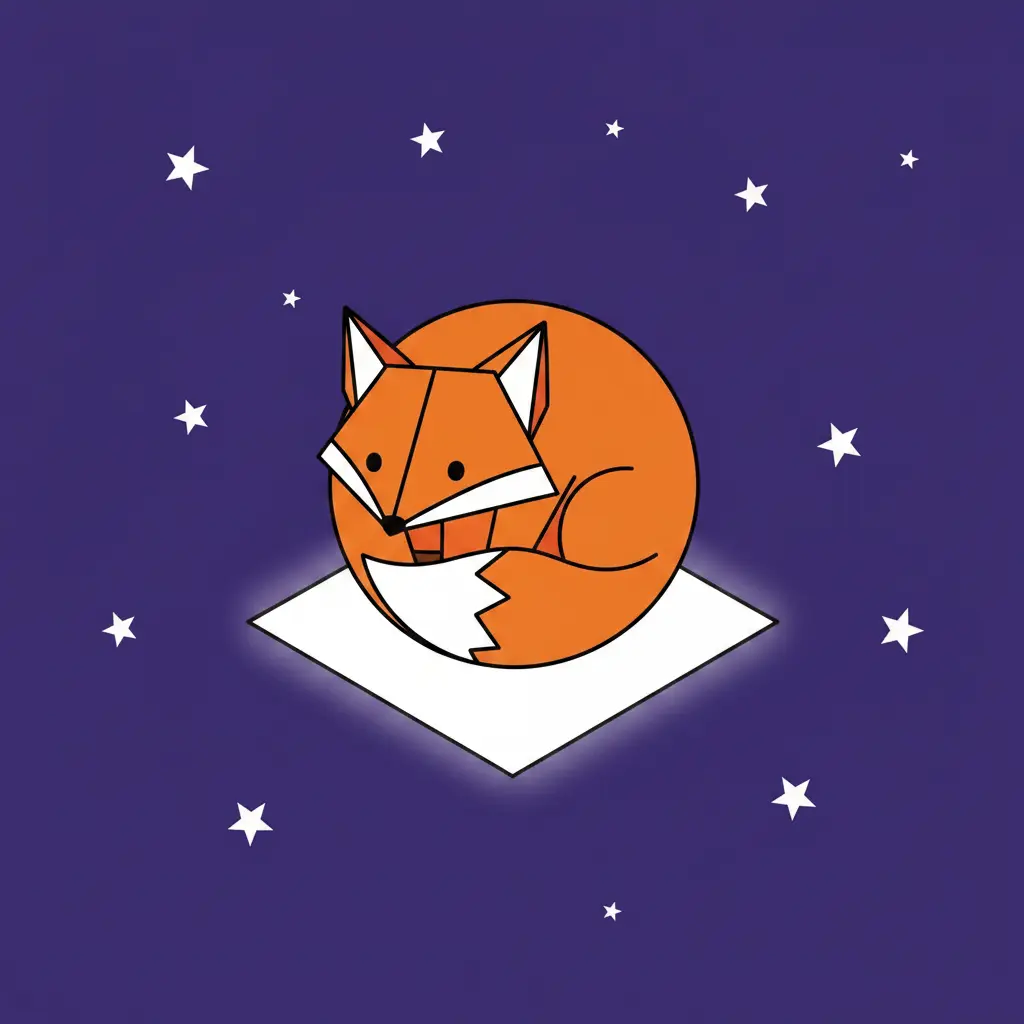 Fos hecho una bolita naranja durmiendo sobre su cojín de luz.