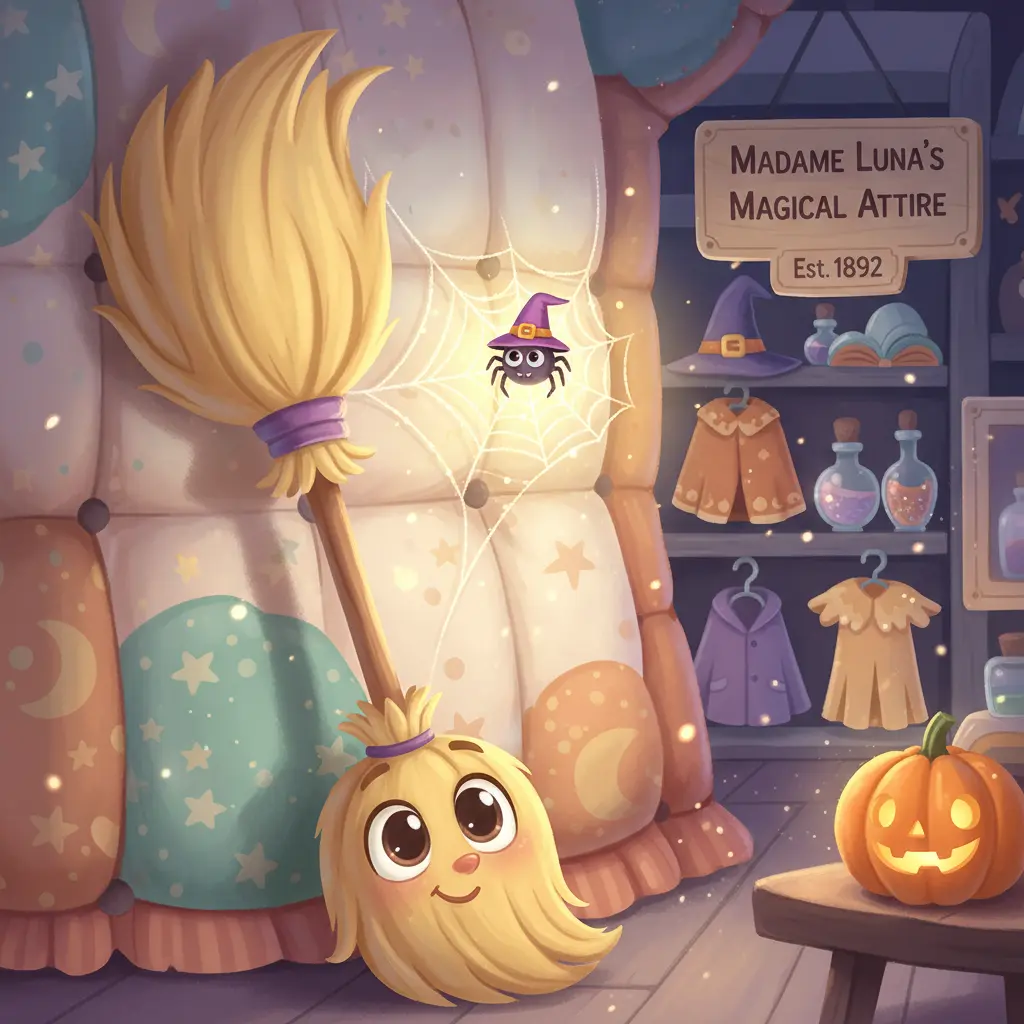 Portada de La Escoba Viajera de Halloween