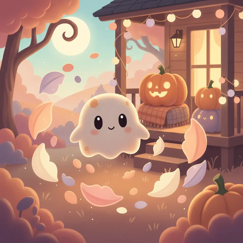 Portada de Boo-Blando y la Calabaza Saltarina