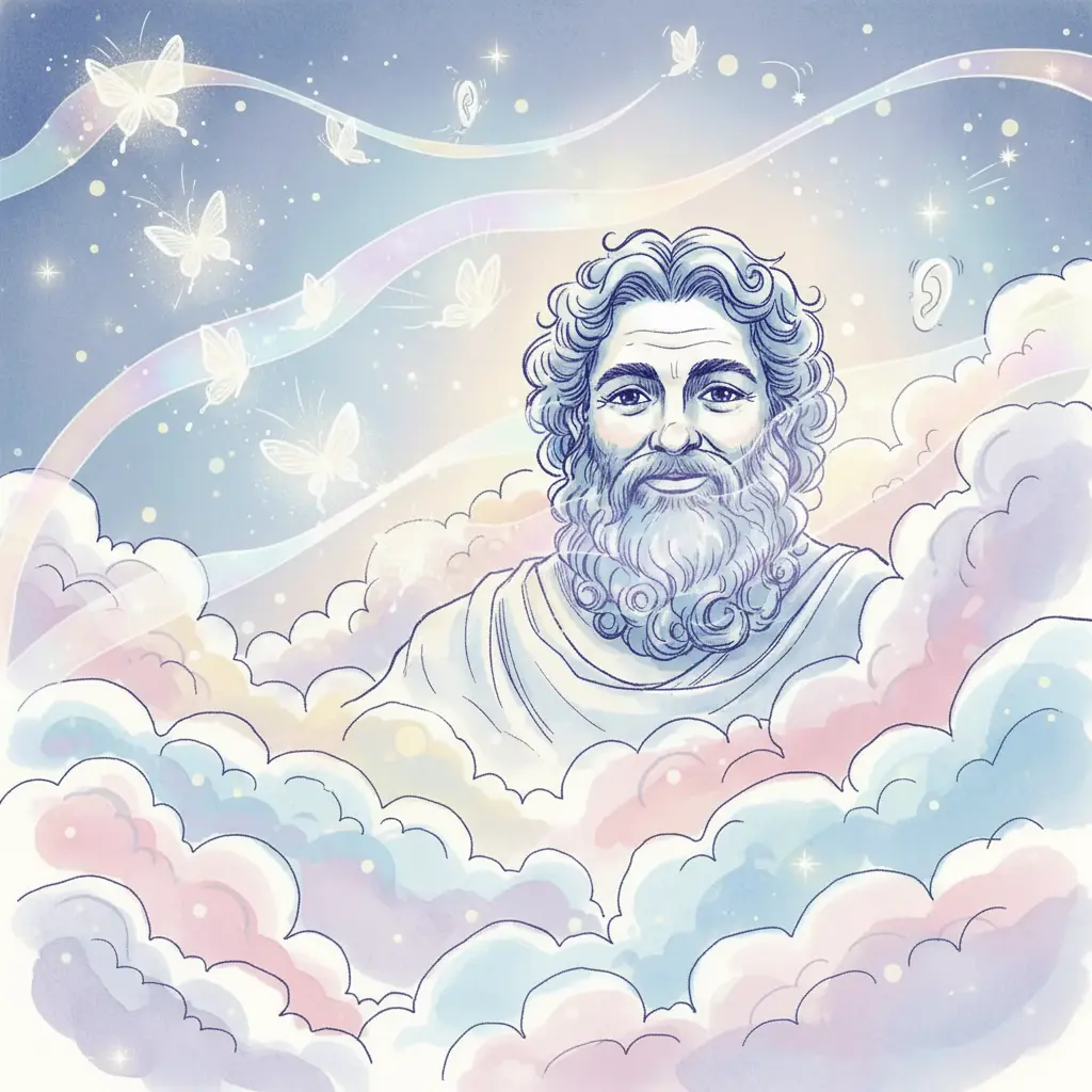 Las mariposas de luz vuelan, dejando rastros de colores que cuentan historias a las estrellas jóvenes.