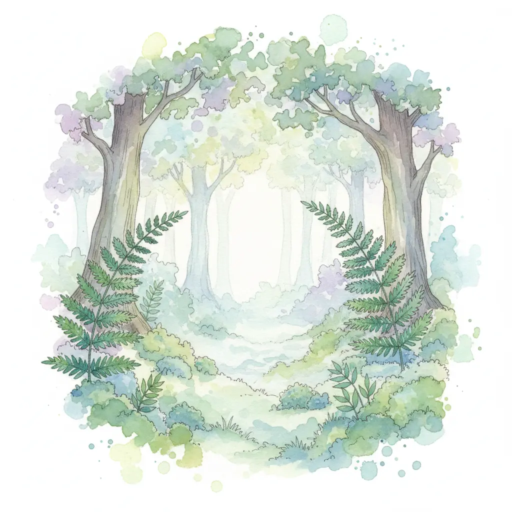 Cuento infantil: El secreto de las ramas de terciopelo