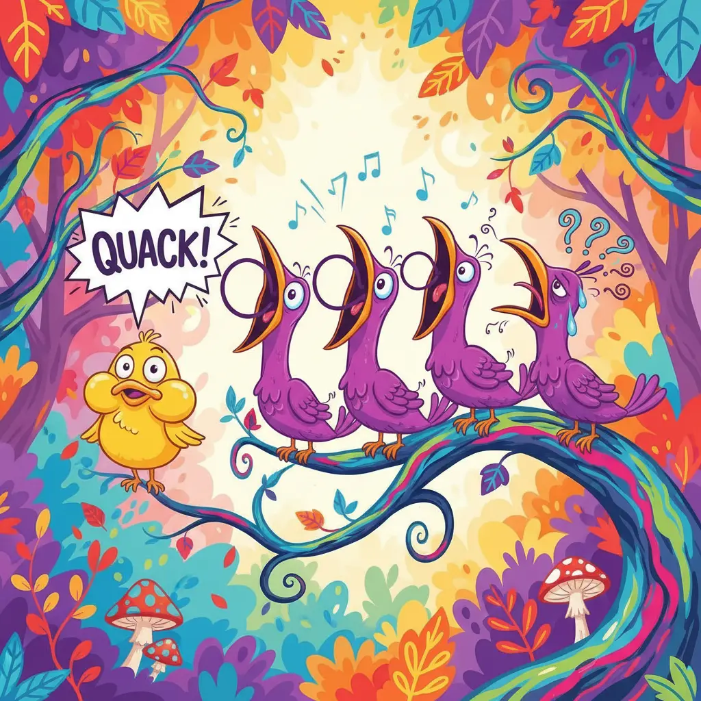 Portada de La Ópera Chiflada de los Pájaros