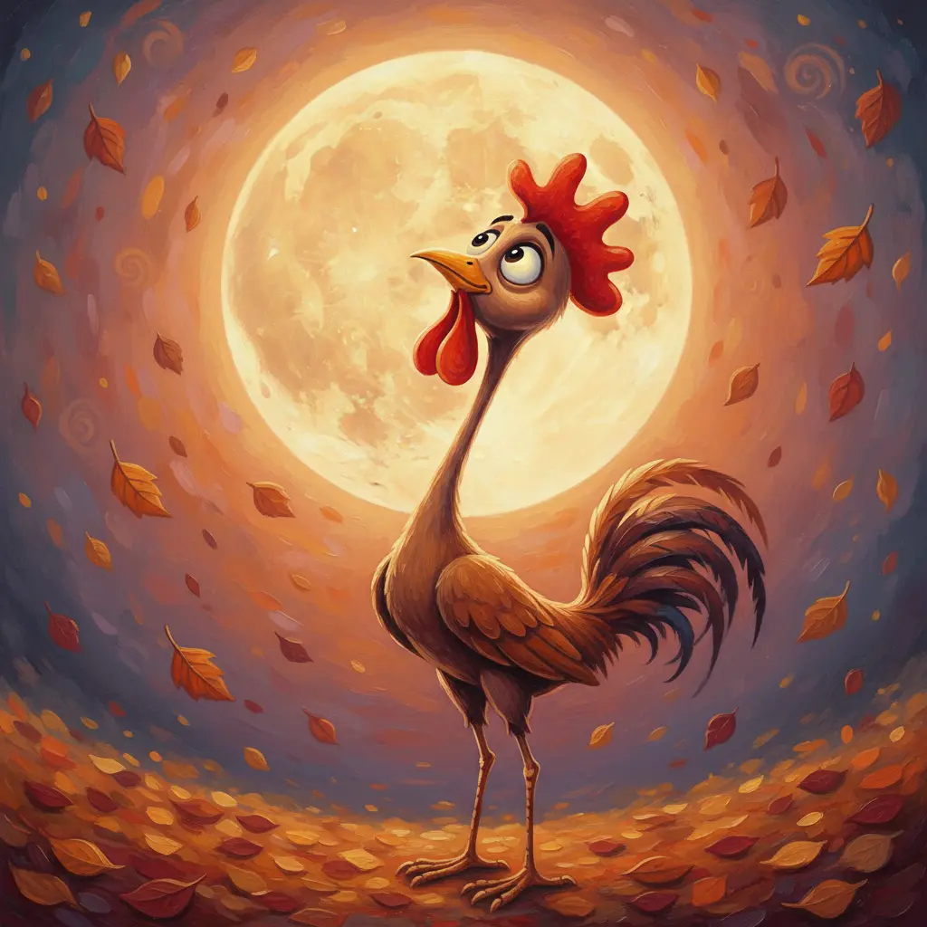 Portada de El Gallo que Soñaba con la Luna