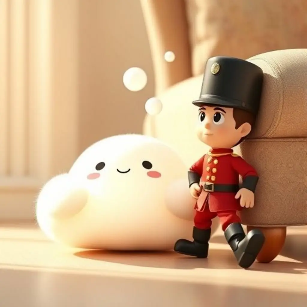 Suave envía una ola de aire suave a un General Madera sorprendido.