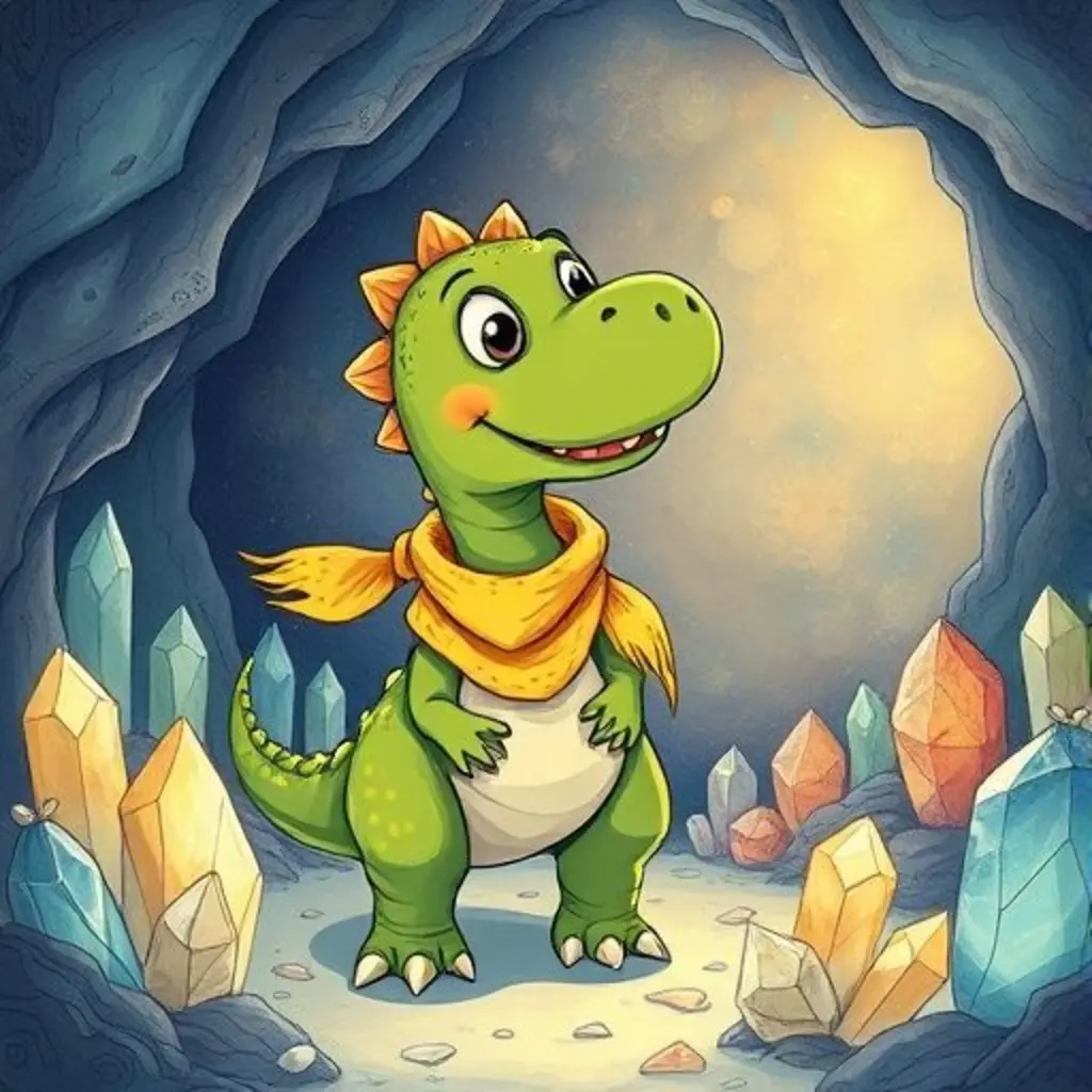 Portada de El Rugido Mágico de Dino