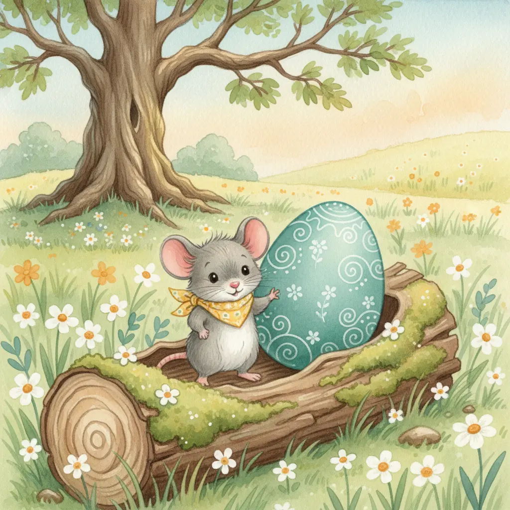 Cuento infantil: Milo y el gran huevo turquesa