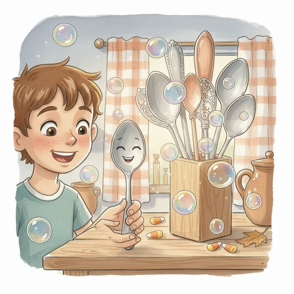 Cucharita Brillo descubre su valor y se convierte en la 'Maestra de Burbujas'.