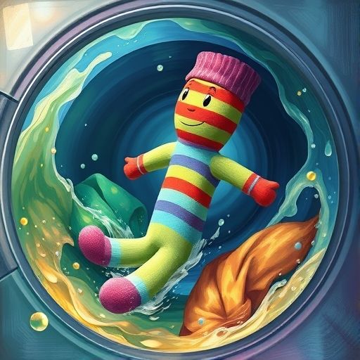 Con la ayuda de Suave, Rayas crea un arcoíris líquido brillante que transforma el agua turbia en colores vibrantes.