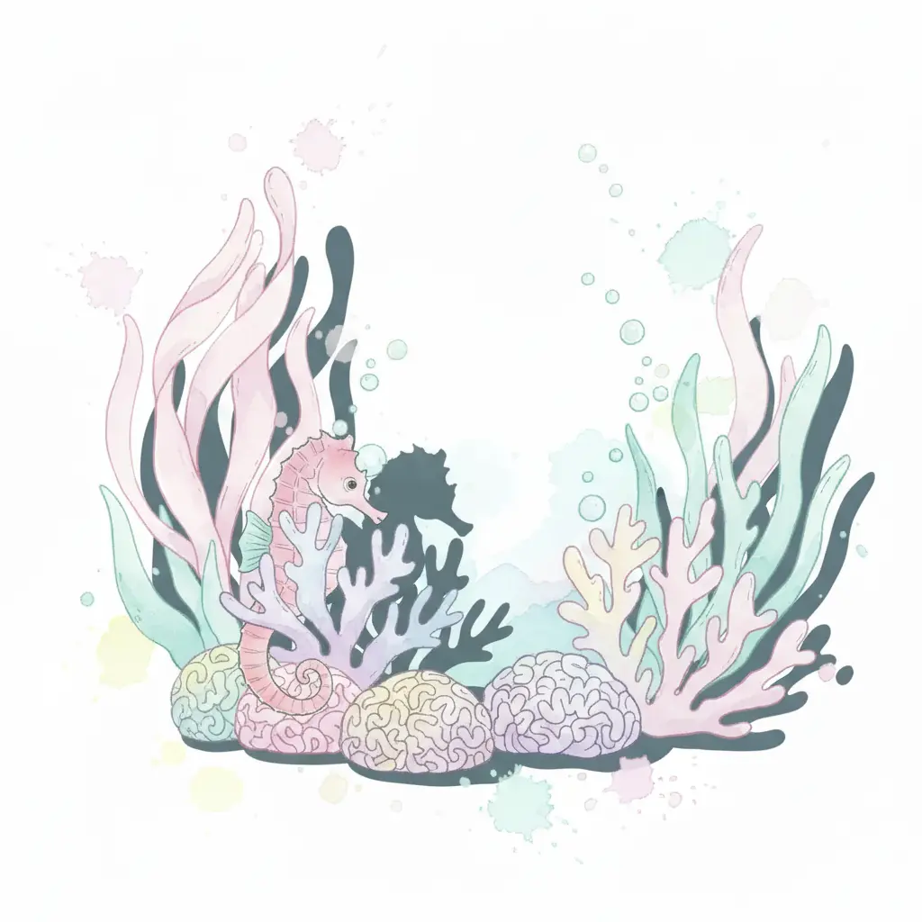 Se ve la cola enroscada y ahora también una pequeña aleta transparente que parece un abanico.