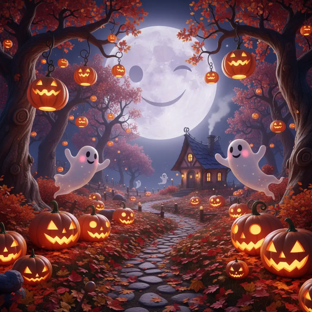 Portada de Lila y las Nubes Dulces de Halloween