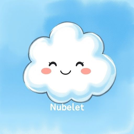Portada de Nubelet y el Arcoíris Soplado