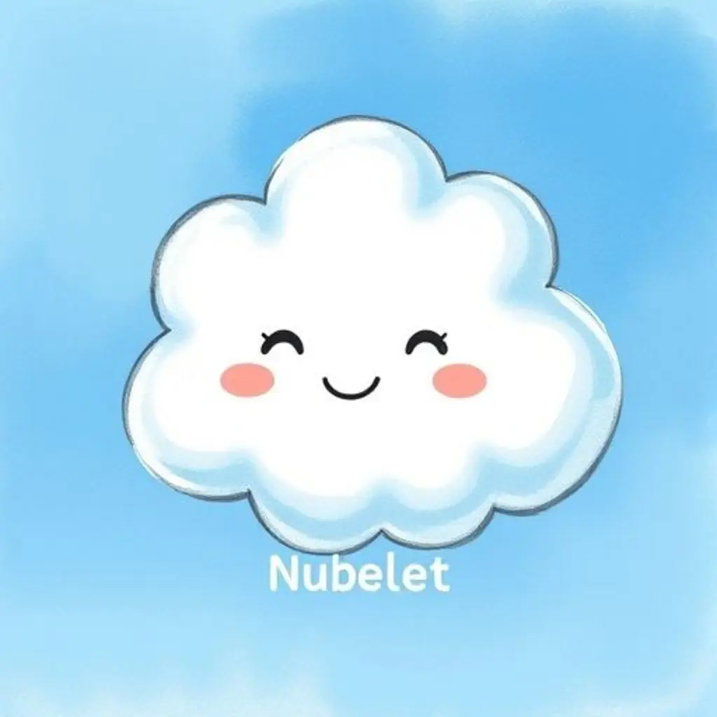 Portada de Nubelet y el Arcoíris Soplado