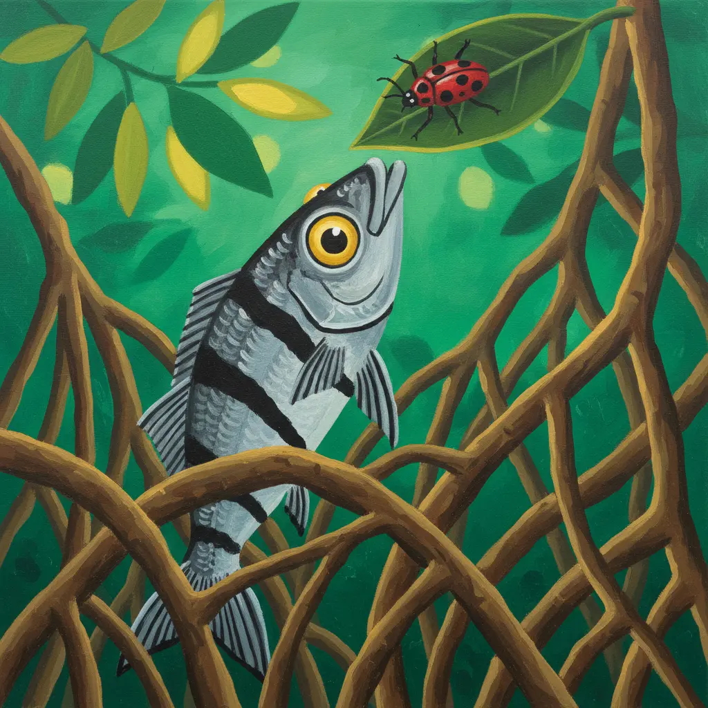 Cuento infantil: El Pequeño Tirador del Manglar